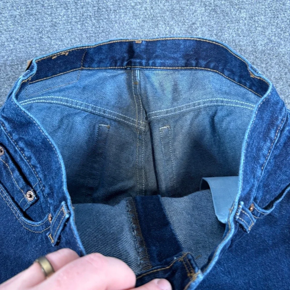 Vintage Levi's Jeans Womens‎ S (34x29) 550 Tapered Mom Relaxed 90s Medium Wash